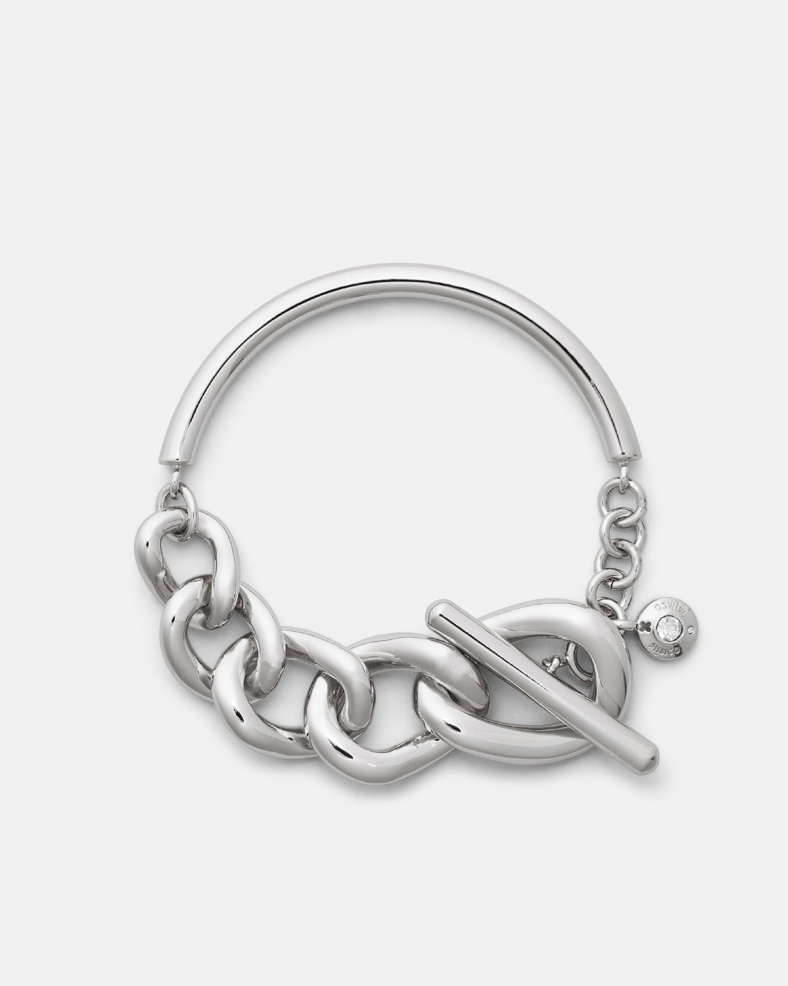 Link Up Bangle - Silver