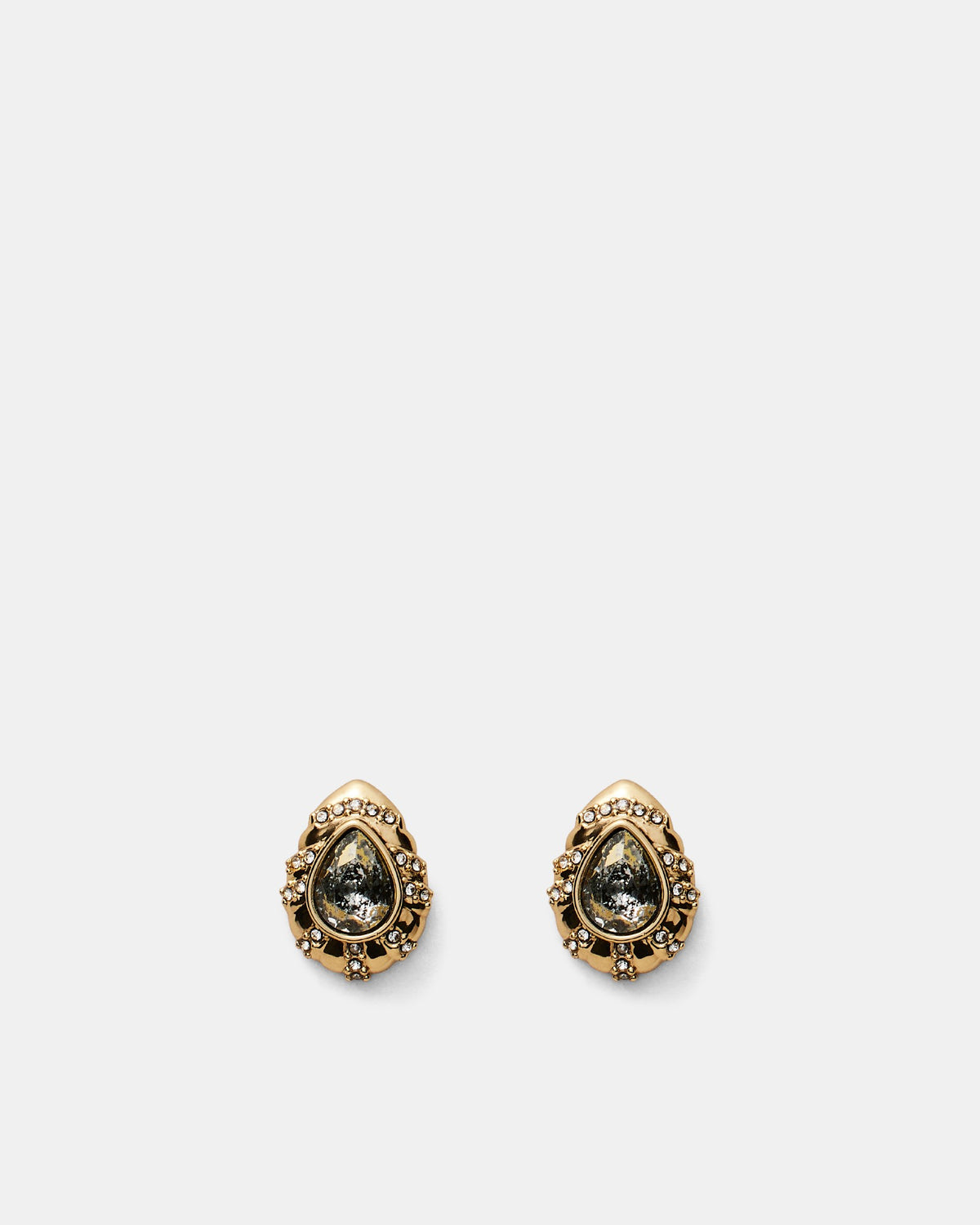 At The Ball Stud Earrings - Gold