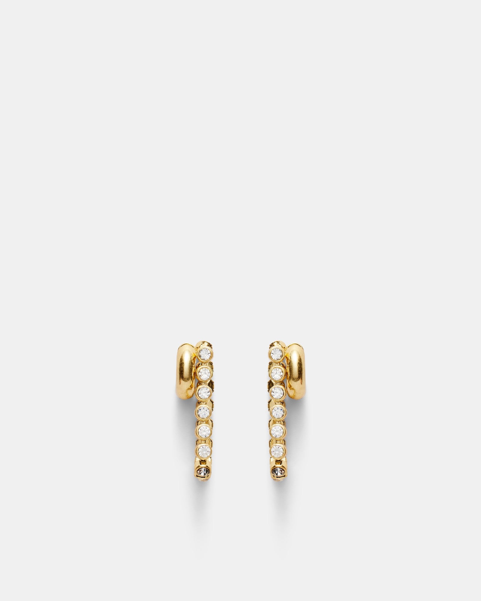 Sublime Huggie Earrings - Gold