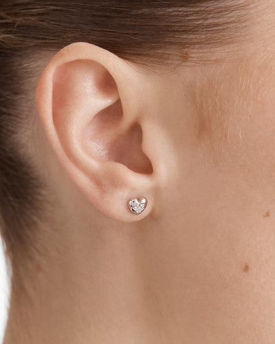 A Little Crush Stud Earrings - Silver