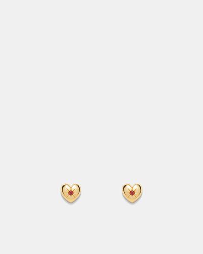 A Little Crush Stud Earrings - Gold