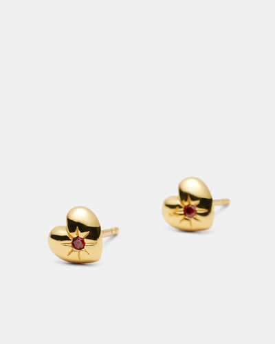 A Little Crush Stud Earrings - Gold