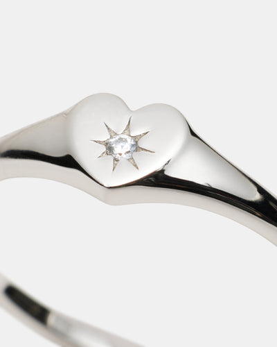 A Little Crush Ring - Silver