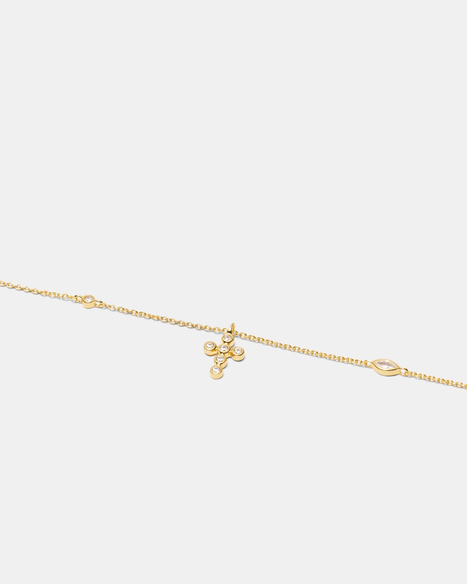 Faith Pendant Necklace - Gold