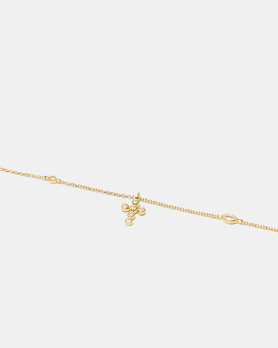 Faith Pendant Necklace - Gold
