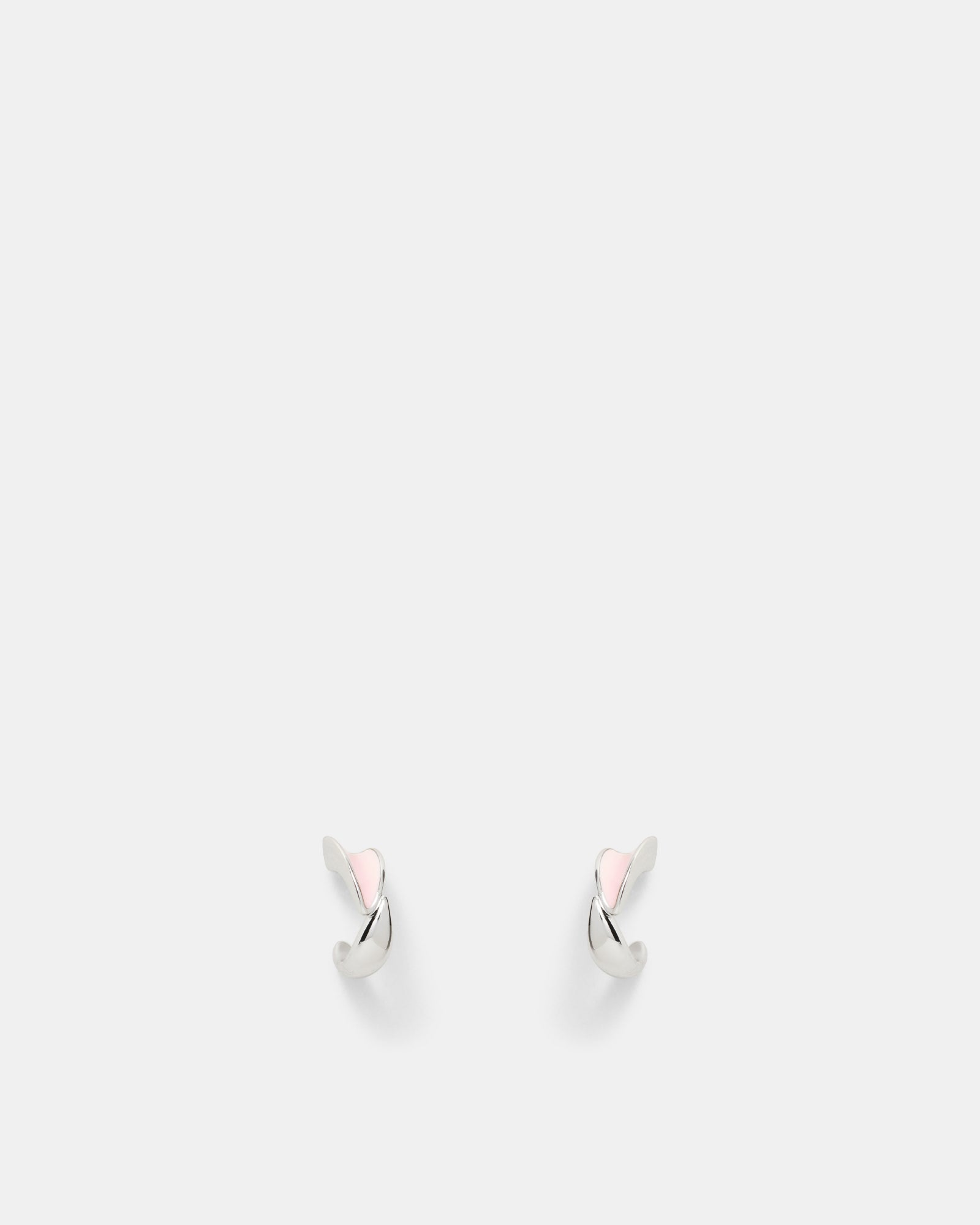 Scoop Small Hoop Earrings - Ballet