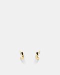 Scoop Small Hoop Earrings - Black