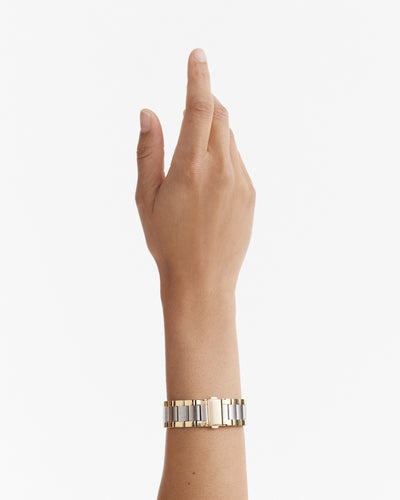 40mm Entwine Watch Band - Gold Silver