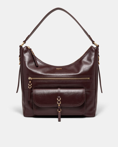 Silvie Hobo Bag - Brandy