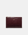 Yvette Gusset Pouch - Cherry