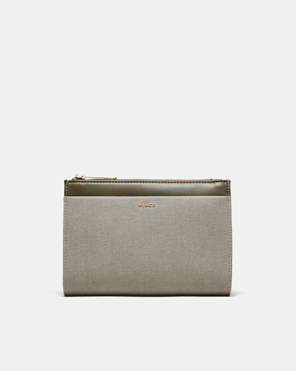 Yvette Gusset Pouch - Dark Olive