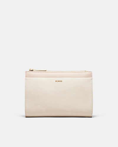 Yvette Gusset Pouch - Pearl