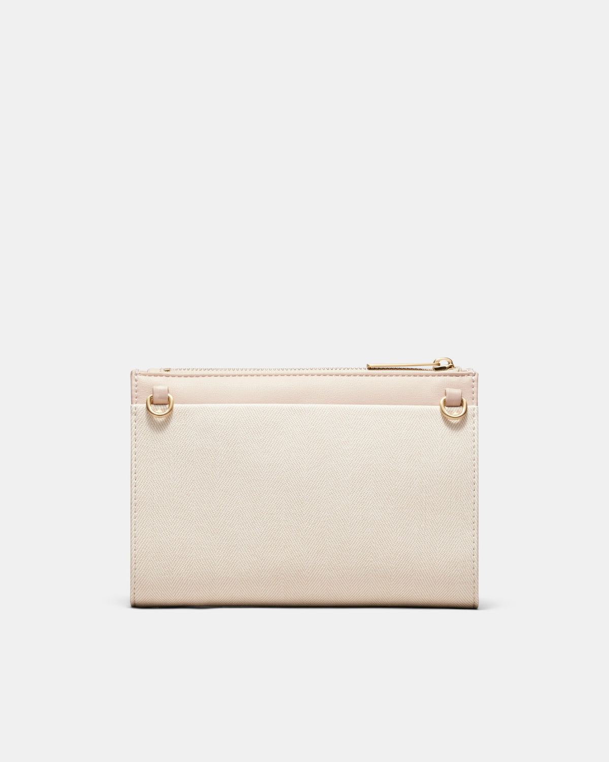 Yvette Gusset Pouch - Pearl