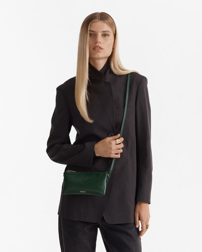 Rhiannon Pouch Crossbody Bag - Forest