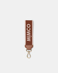 Stripe Webbing Wrist Strap - Cognac Multi