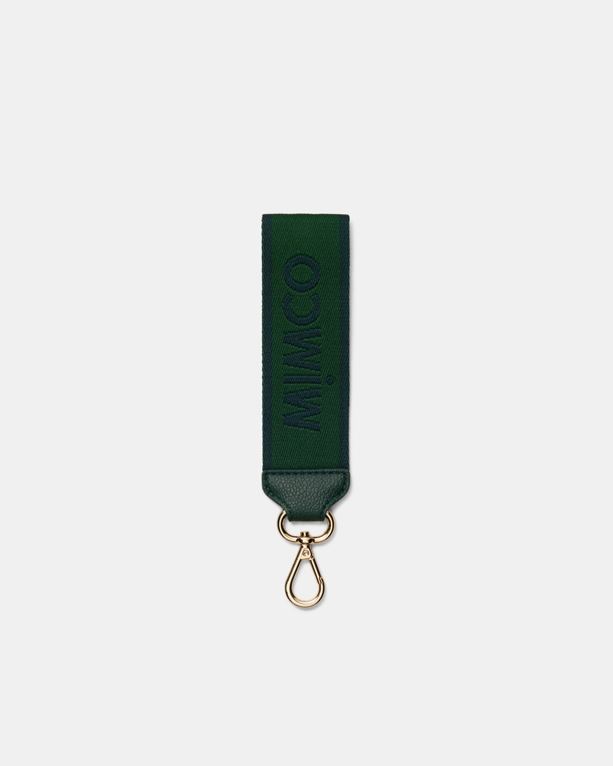 Stripe Webbing Wrist Strap - Forest