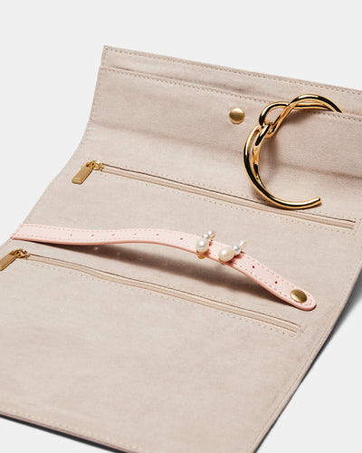 Drift Jewellery Roll - Blossom Pink