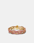 Shimmy Twist Bracelet - Pink