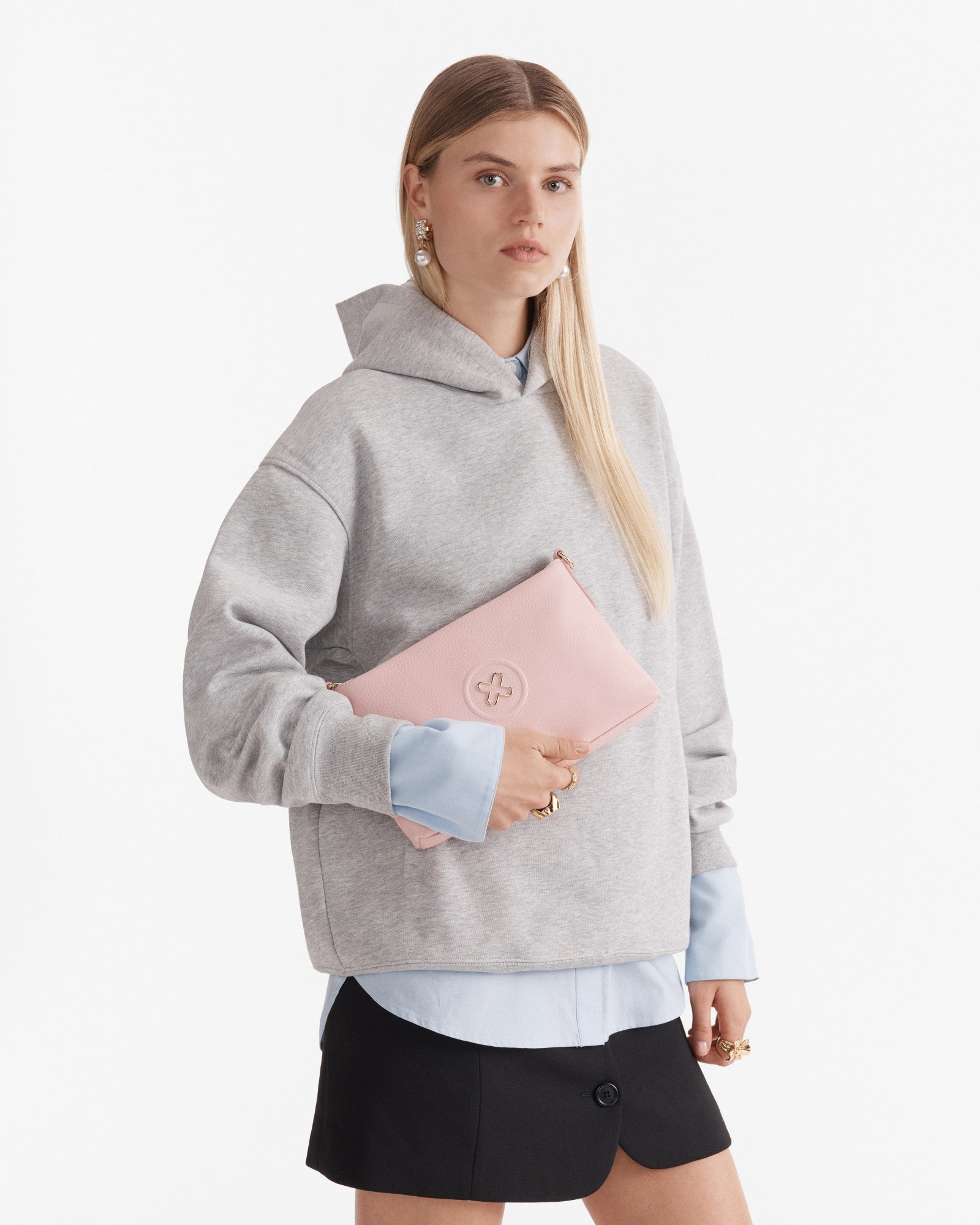 Bay Crossbody Bag - Pink Dust