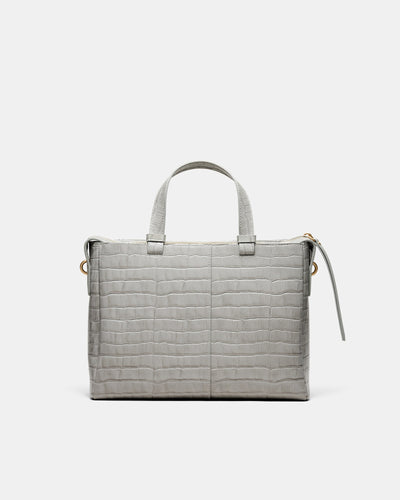 Metro Mini Tote Bag - Grey Sky