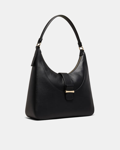 Chelsea Small Hobo Bag - Black Light Gold