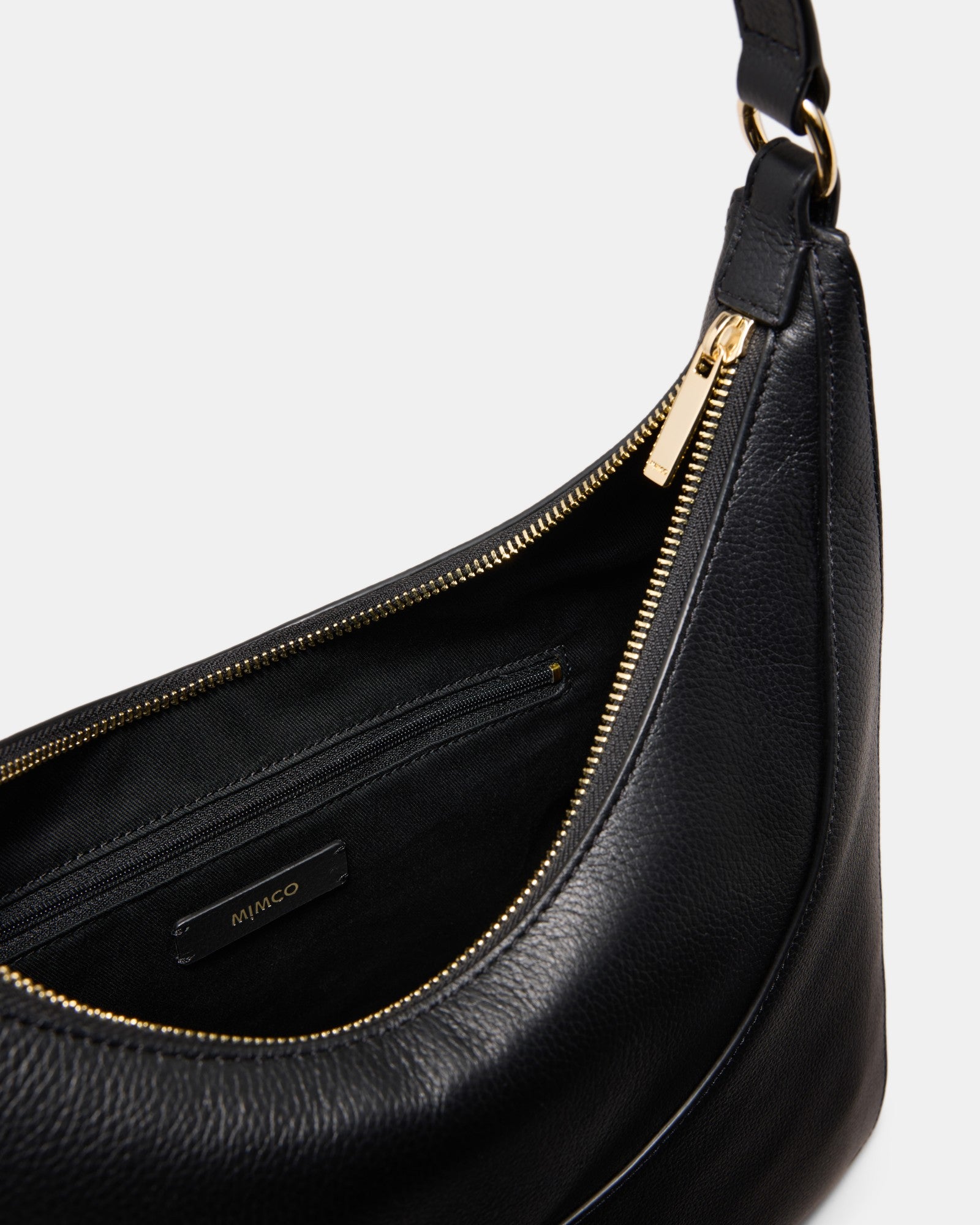 Chelsea Small Hobo Bag - Black Light Gold