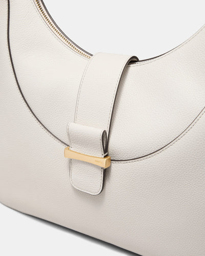 Chelsea Small Hobo Bag - Eggshell