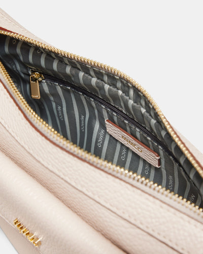 Preston Crescent Crossbody Bag - Linen