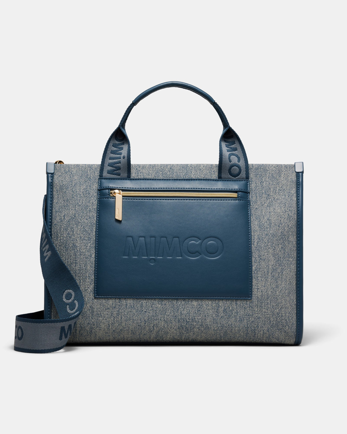 Patch Tote Bag - Denim
