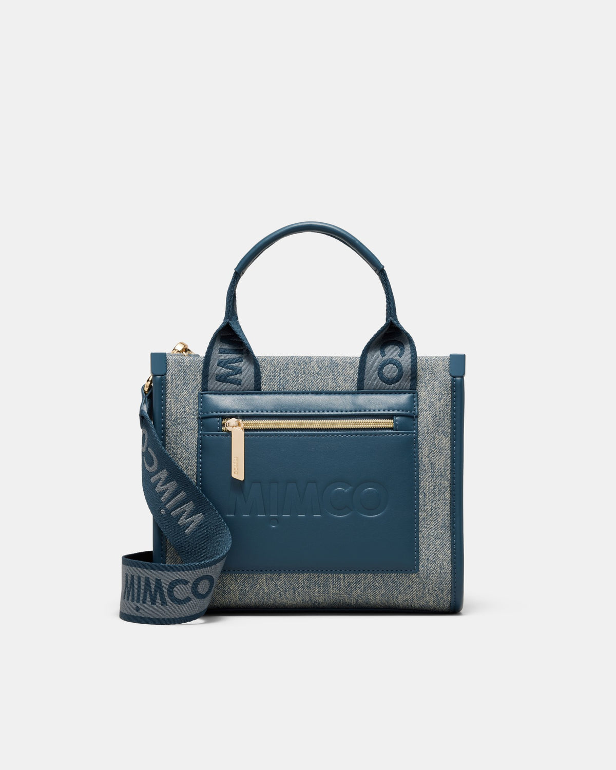 Patch Mini Tote Bag - Denim