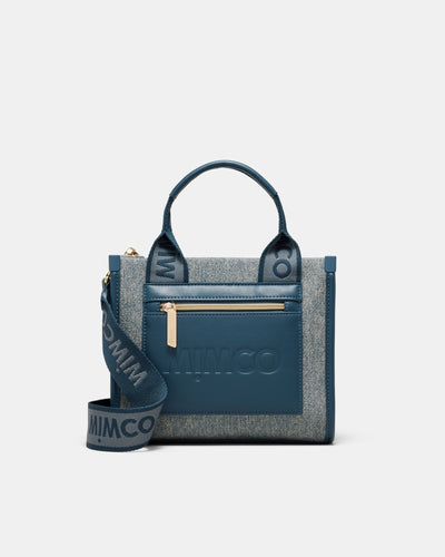 Patch Mini Tote Bag - Denim