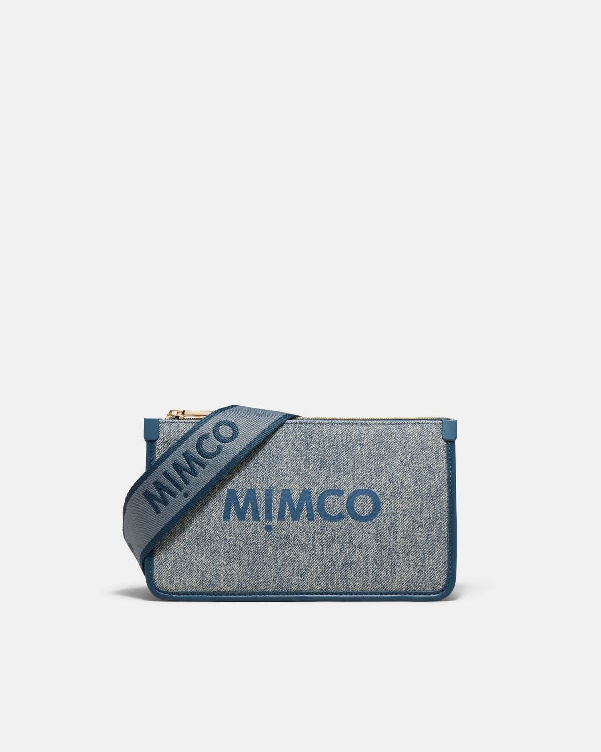 Patch Crossbody Bag - Denim