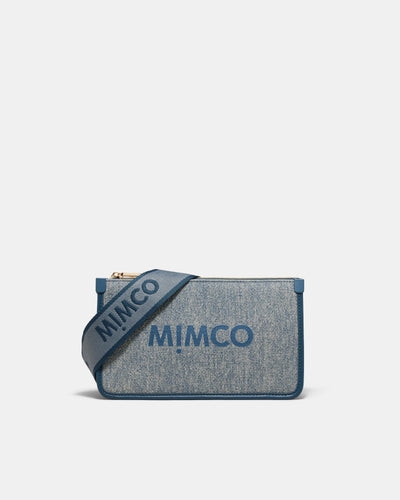 Patch Crossbody Bag - Denim