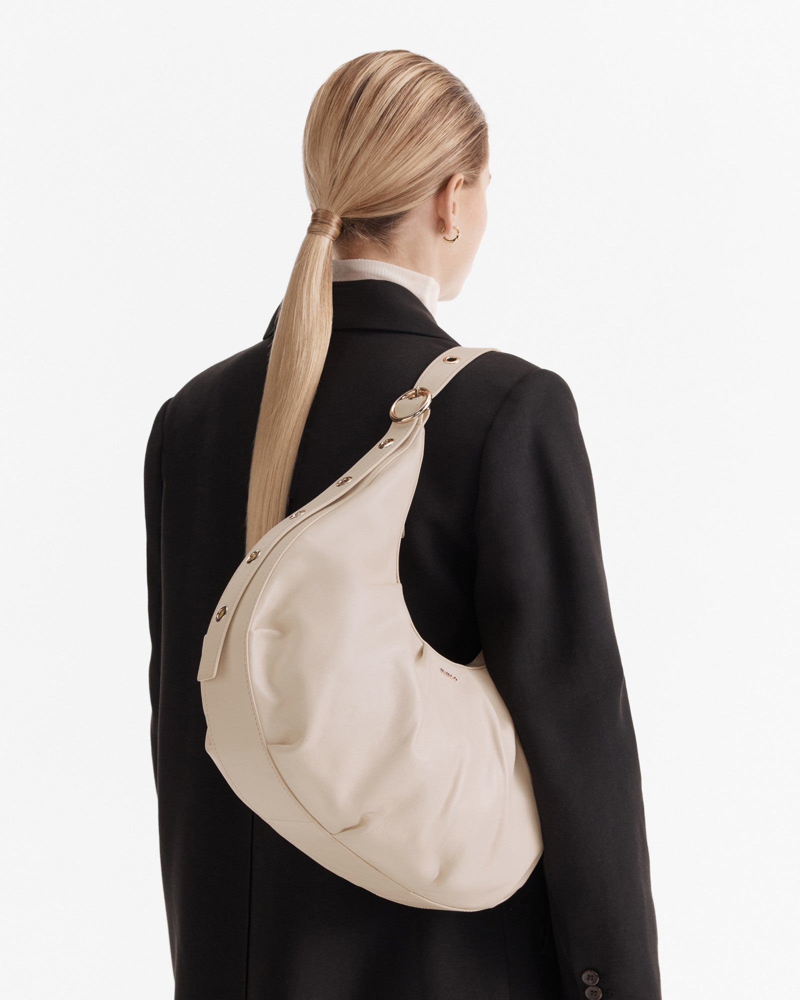Arc Hobo Bag - Linen