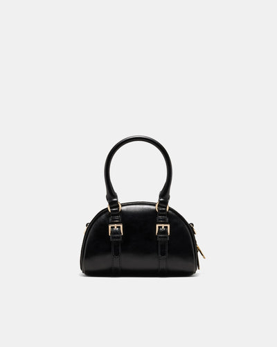 Robin Mini Bowler Crossbody Bag - Black