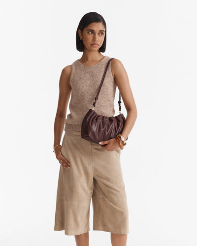 Alina Shoulder Bag - Mahogany