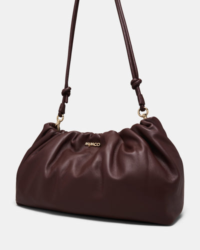 Alina Shoulder Bag - Mahogany