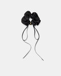 Ribbon Scrunchie - Black