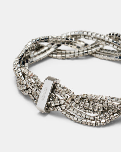 Shimmy Twist Bracelet - Silver