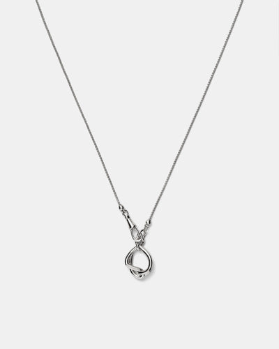Mila Pendant Necklace - Silver