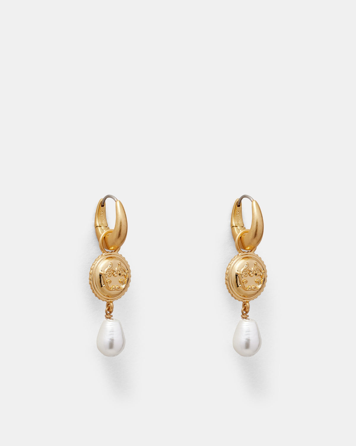 At The Ball Drop Earrings - Gold