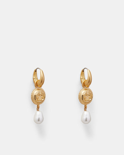 At The Ball Drop Earrings - Gold