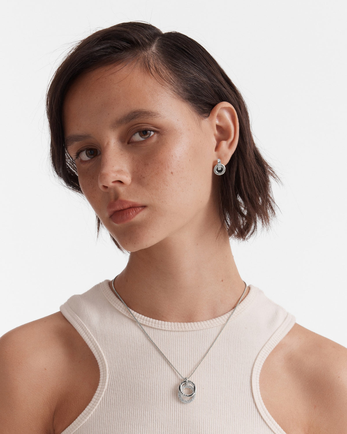 Circulate Necklace - Silver