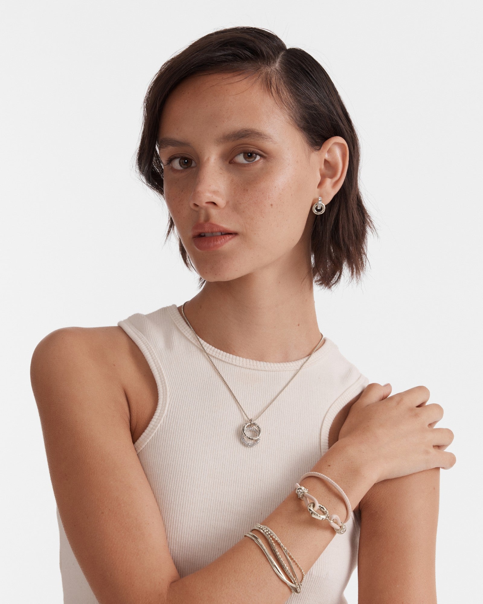 Circulate Necklace - Silver