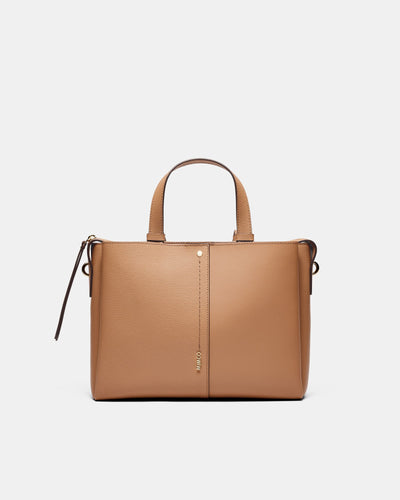 Metro Mini Tote Bag - Caramel