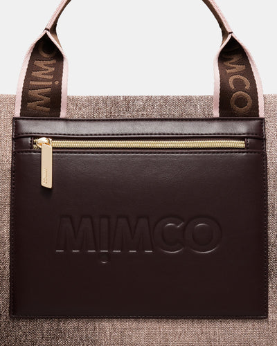 Patch Tote Bag - Bitter Chocolate