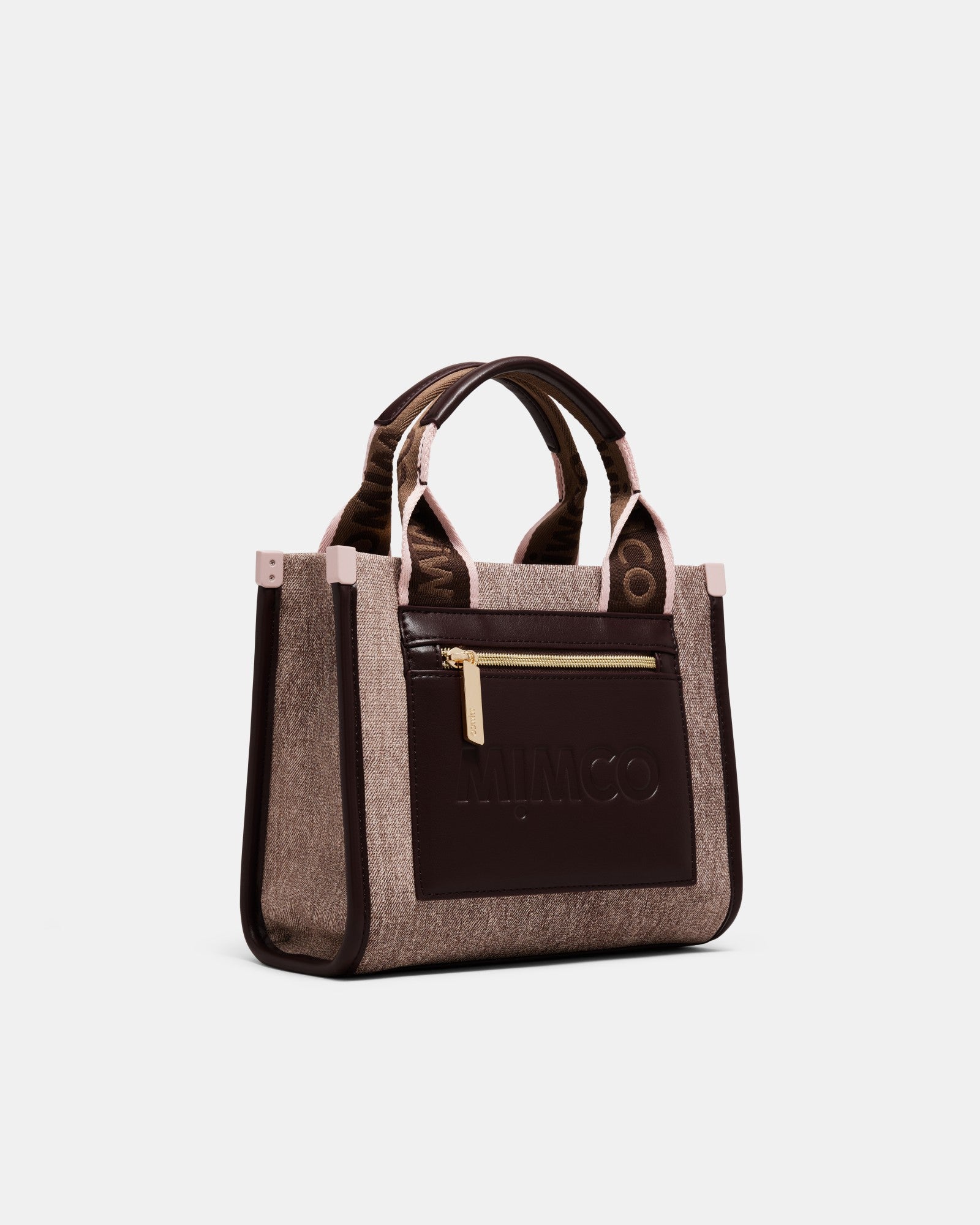 Patch Mini Tote Bag - Bitter Chocolate