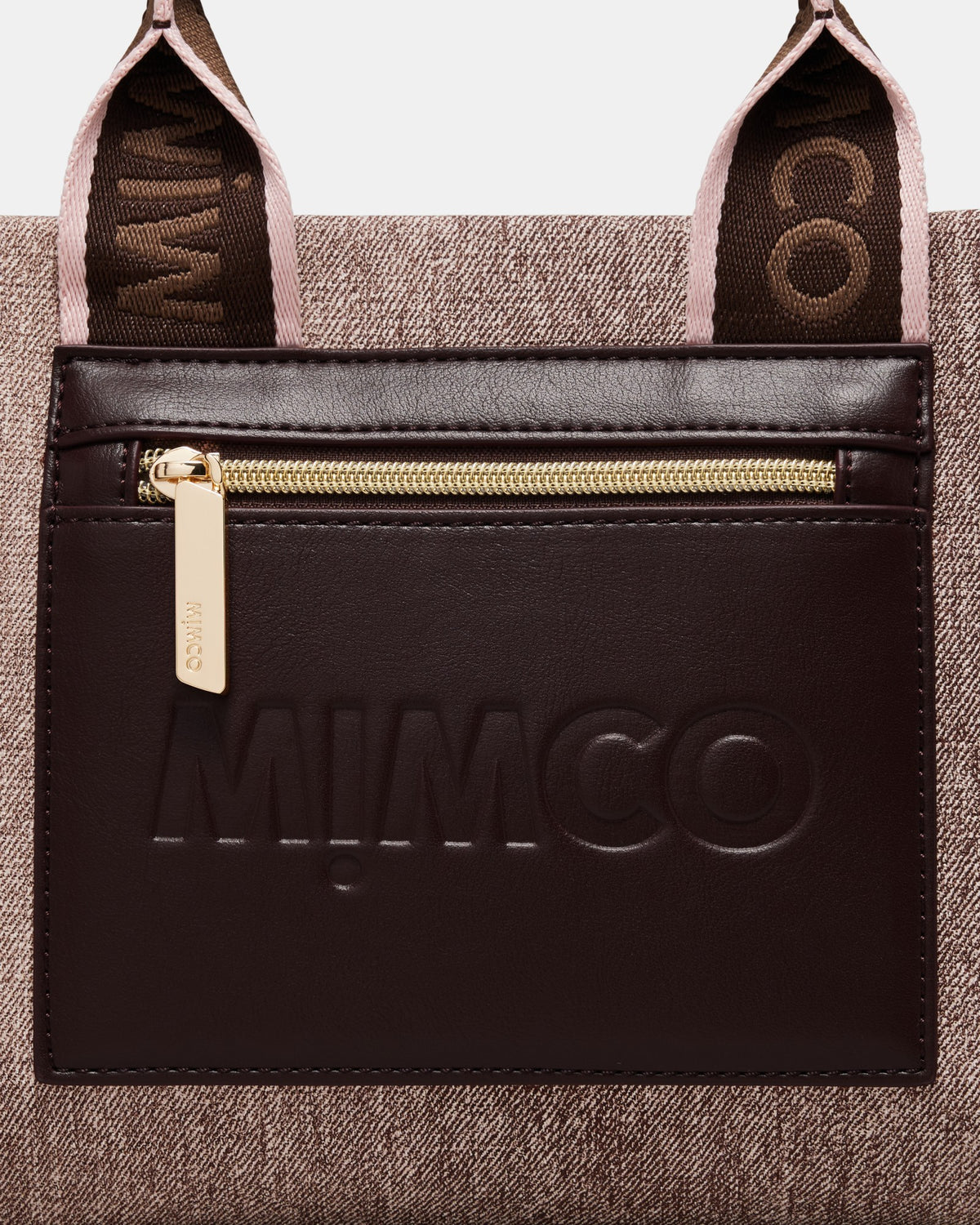 Patch Mini Tote Bag - Bitter Chocolate