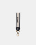 Multi Stripe Webbing Wrist Strap - Black Stripe