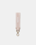 Multi Stripe Webbing Wrist Strap - Dusty Rose